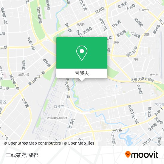三线茶府地图