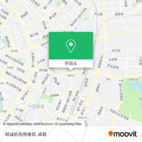 精诚机电维修部地图