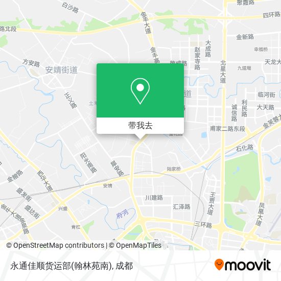 永通佳顺货运部(翰林苑南)地图