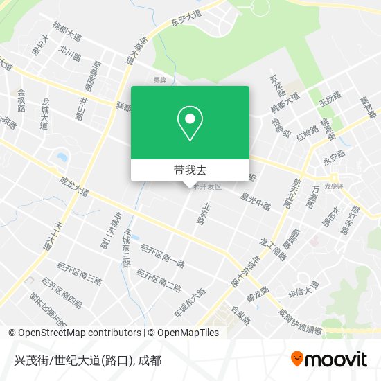 兴茂街/世纪大道(路口)地图