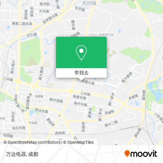 万达电器地图