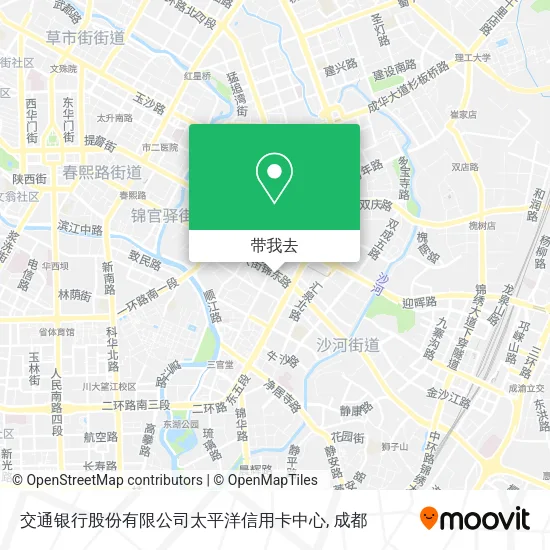 交通银行股份有限公司太平洋信用卡中心地图