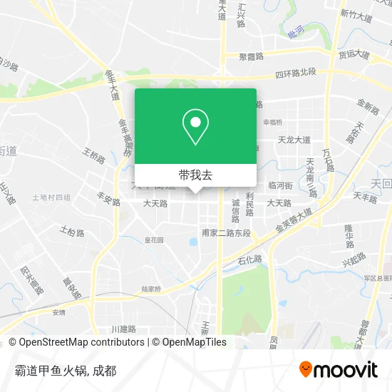 霸道甲鱼火锅地图