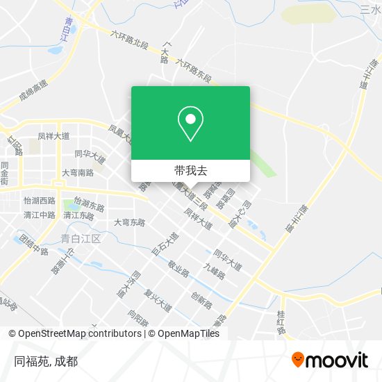 同福苑地图