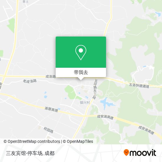 三友宾馆-停车场地图