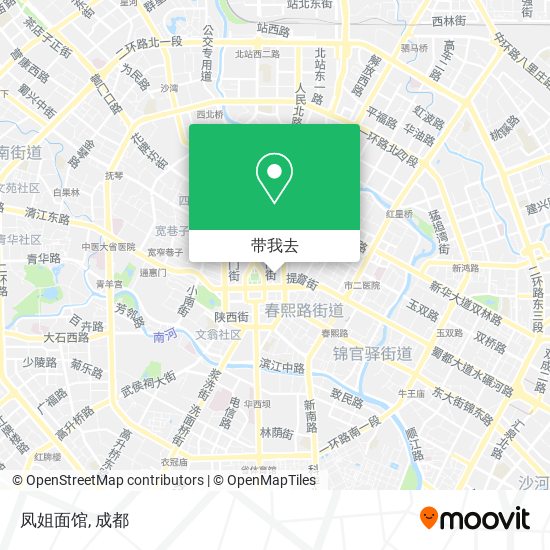 凤姐面馆地图