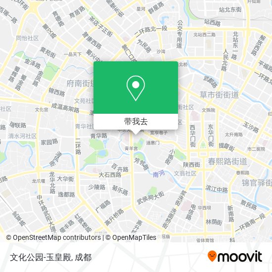 文化公园-玉皇殿地图