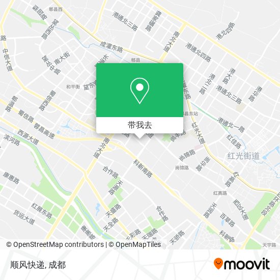 顺风快递地图