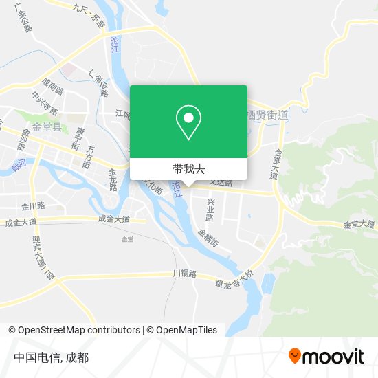 中国电信地图