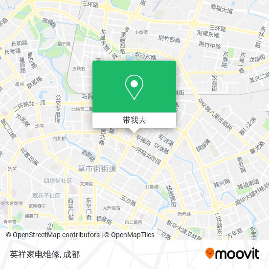 英祥家电维修地图