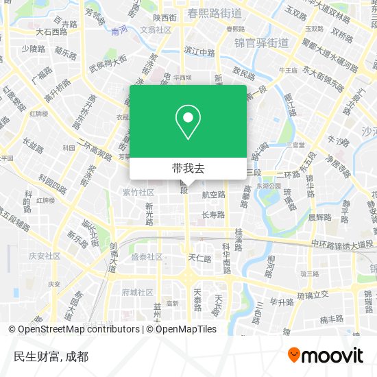 民生财富地图