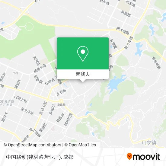 中国移动(建材路营业厅)地图