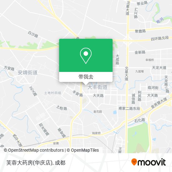 芙蓉大药房(华庆店)地图