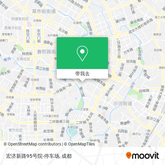 宏济新路95号院-停车场地图