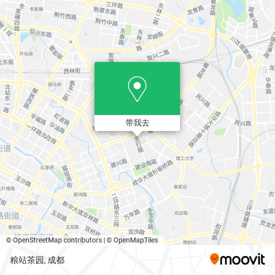 粮站茶园地图