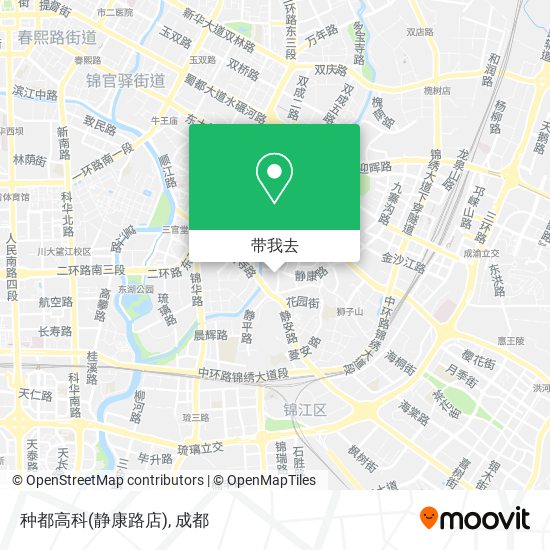 种都高科(静康路店)地图