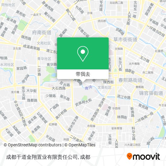 成都干道金翔置业有限责任公司地图
