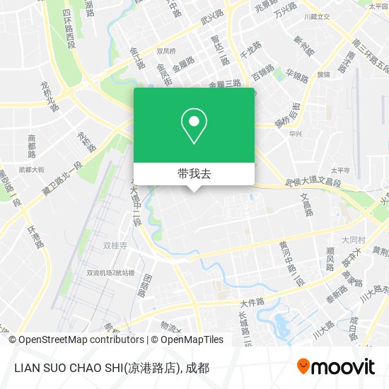 LIAN SUO CHAO SHI(凉港路店)地图