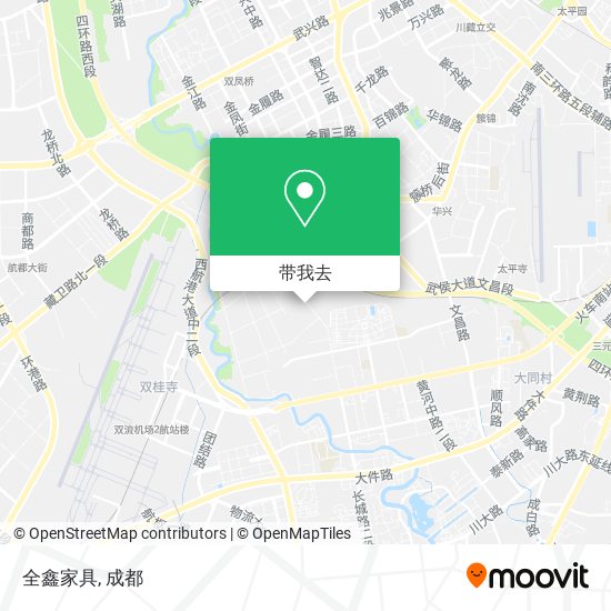 全鑫家具地图