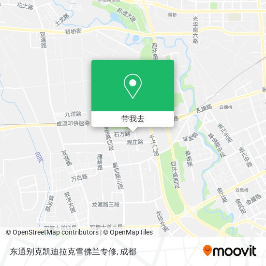 东通别克凯迪拉克雪佛兰专修地图
