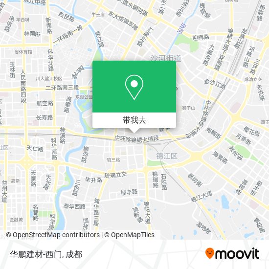 华鹏建材-西门地图