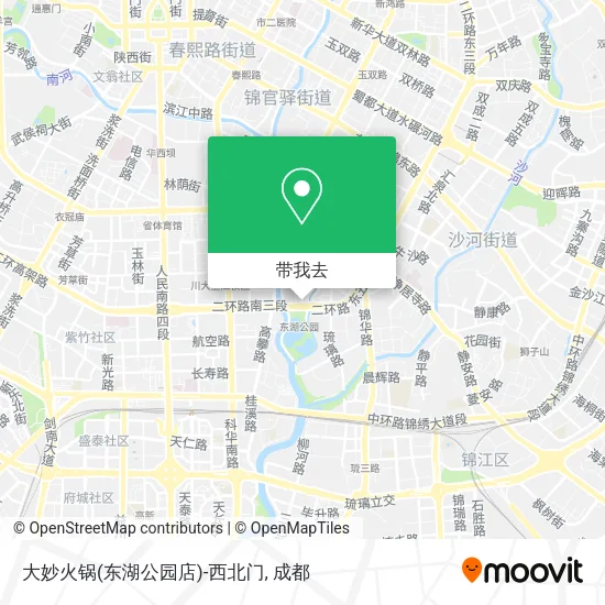 大妙火锅(东湖公园店)-西北门地图