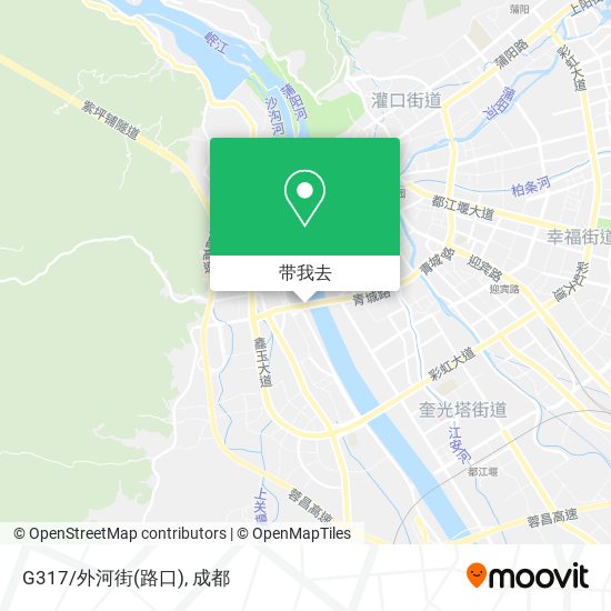 G317/外河街(路口)地图