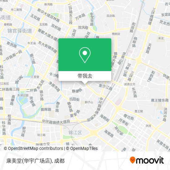 康美堂(华宇广场店)地图