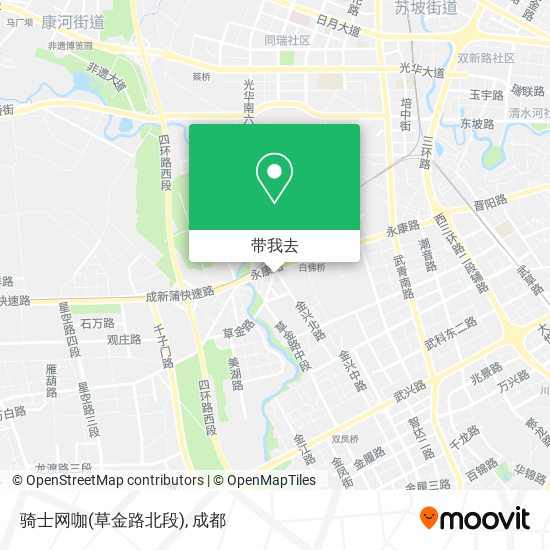 骑士网咖(草金路北段)地图