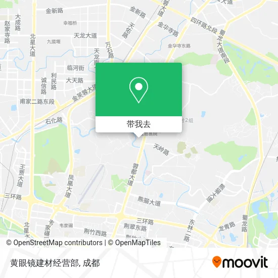 黄眼镜建材经营部地图