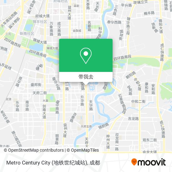 Metro Century City (地铁世纪城站)地图