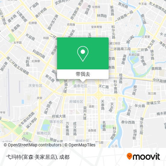 弋玛特(富森·美家居店)地图