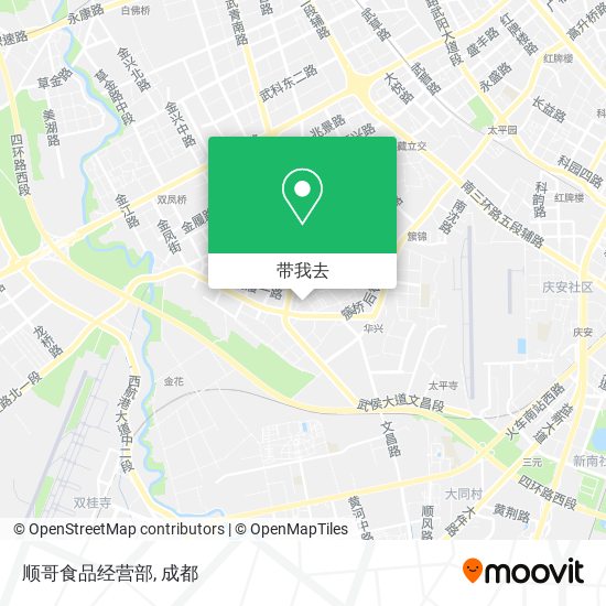 顺哥食品经营部地图