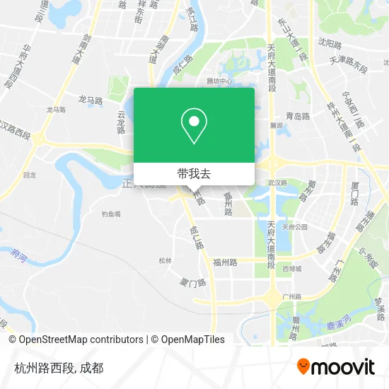 杭州路西段地图
