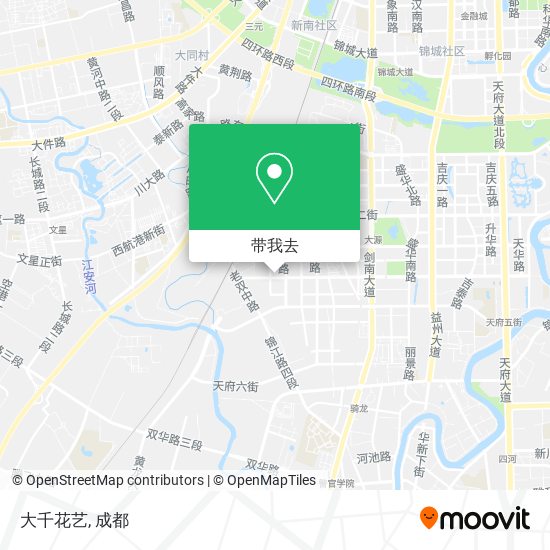 大千花艺地图