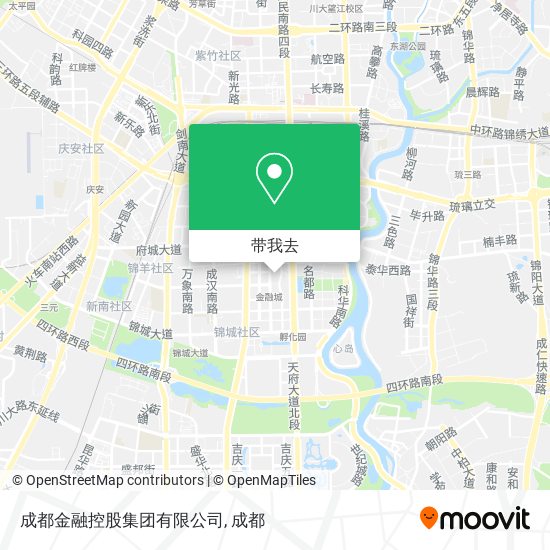 成都金融控股集团有限公司地图