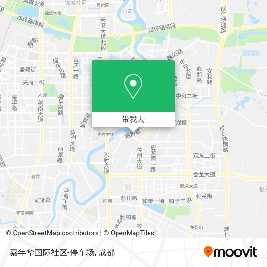 嘉年华国际社区-停车场地图