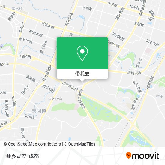 帅乡冒菜地图