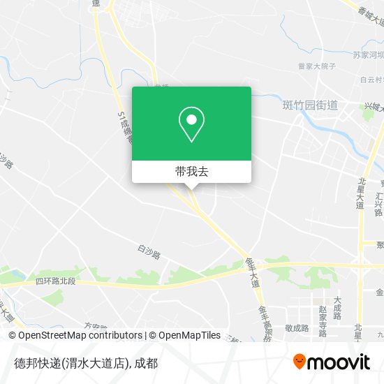 德邦快递(渭水大道店)地图
