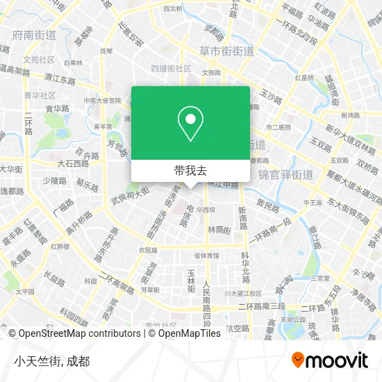 小天竺街地图