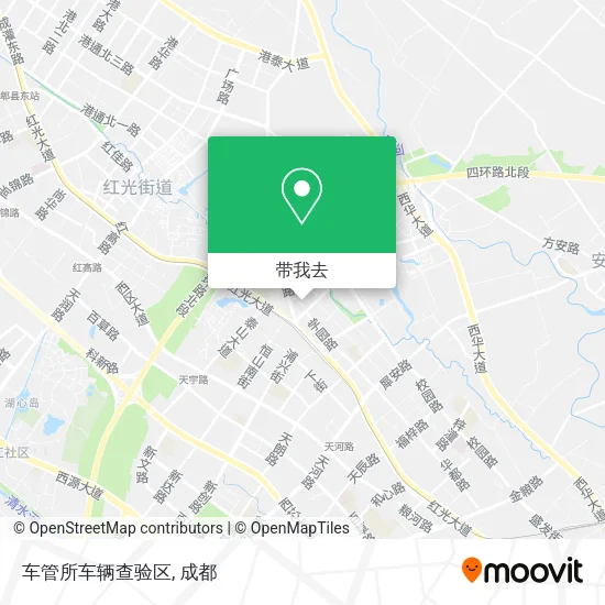 车管所车辆查验区地图