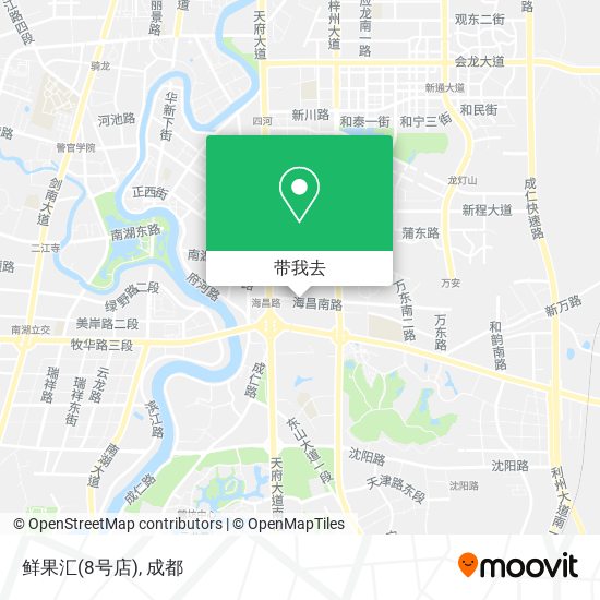 鲜果汇(8号店)地图