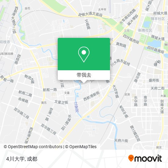 4川大学地图