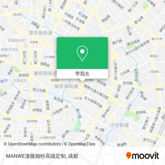 MANWE漫薇婚纱高级定制地图