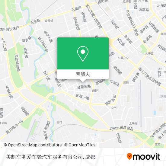 美凯车务爱车驿汽车服务有限公司地图