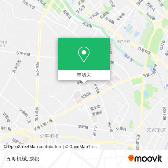 五度机械地图