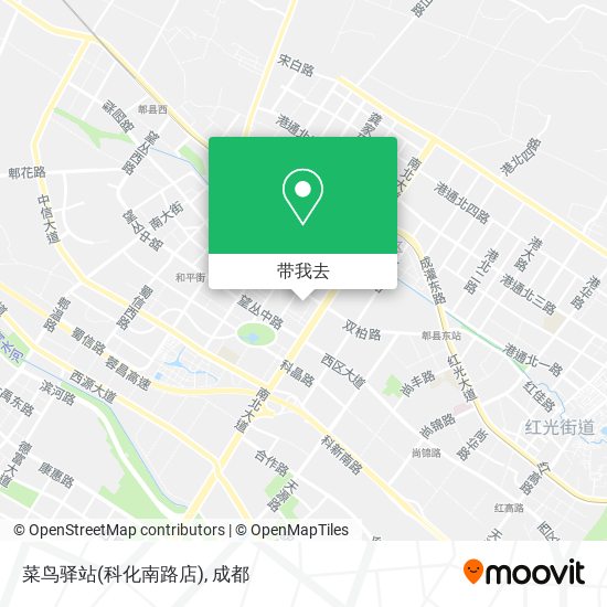 菜鸟驿站(科化南路店)地图