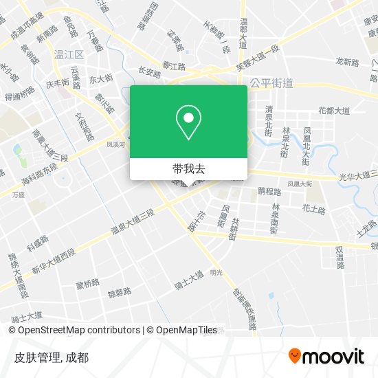 皮肤管理地图