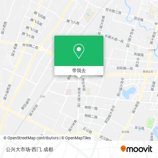 公兴大市场-西门地图