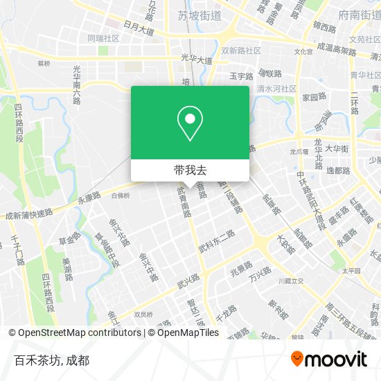 百禾茶坊地图